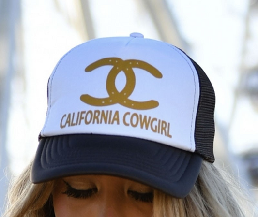 CA Cowgirl Western Foam Mesh Trucker Hat Cap