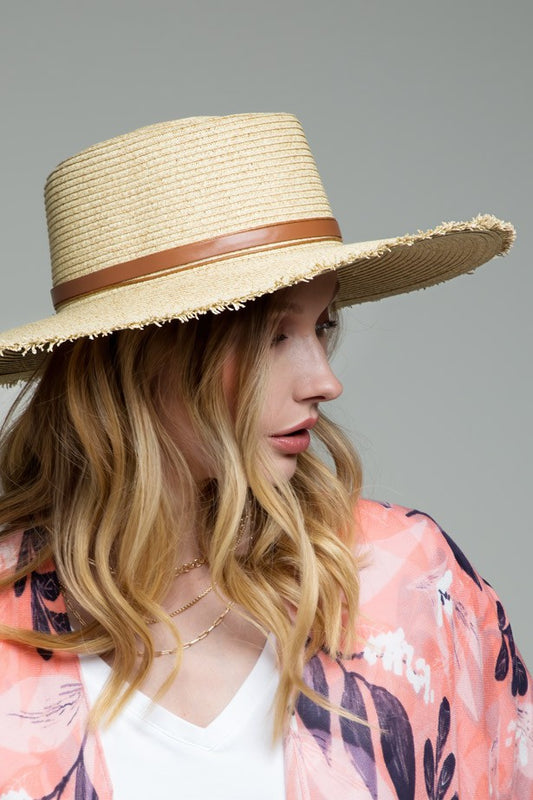 "Look Ahead" Wide Brim Sun Hat