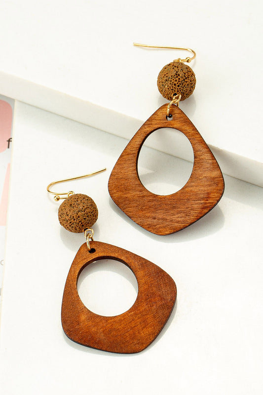 "Lava Stone" Earrings