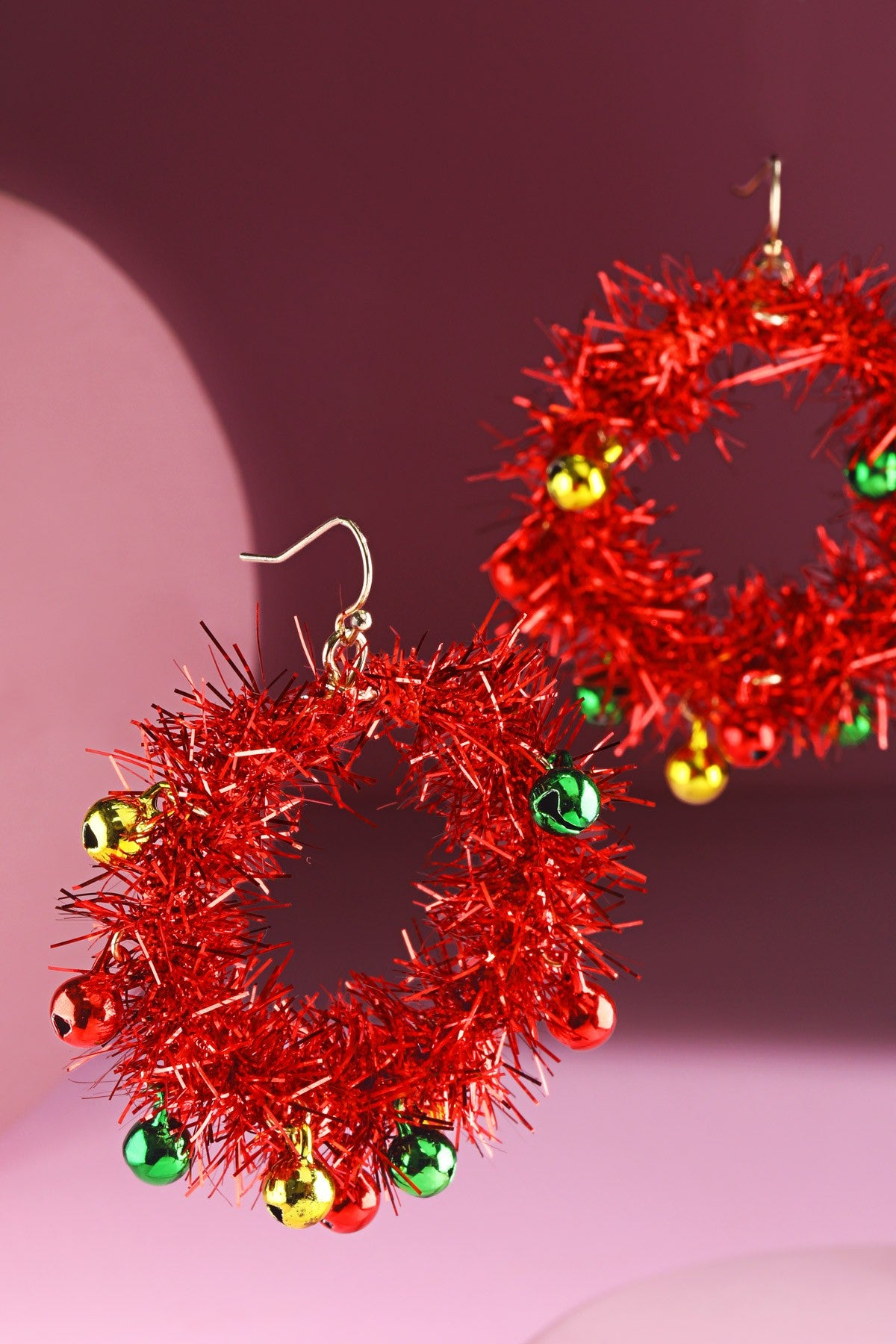 "Festive Christmas" Hoop Earrings