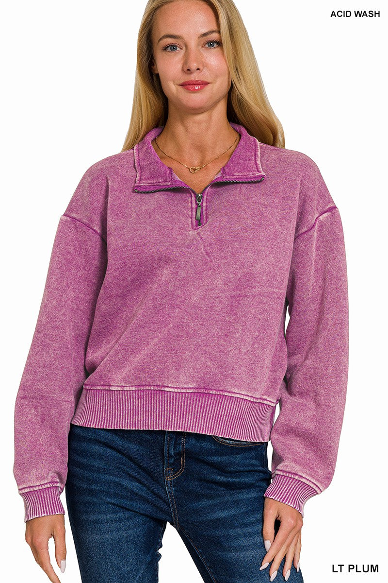 "Alissa's" Half Zip Pullover