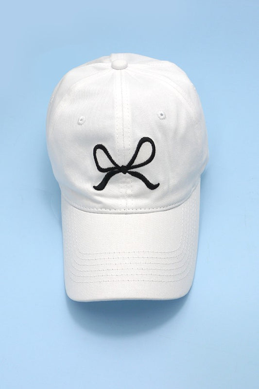 "Bow Ribbon" Baseball Cap