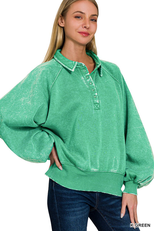 "Blair's" Collared Pullover