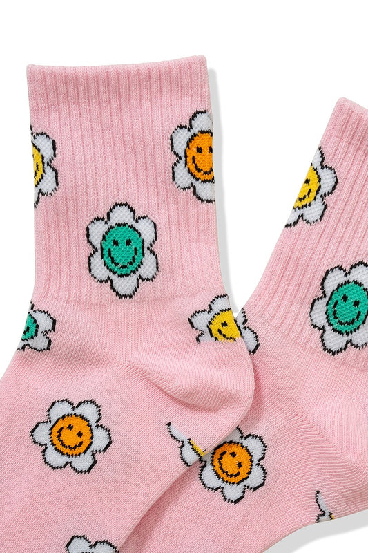 Smile Flowers- Socks