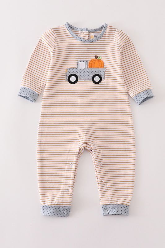 "Boys Autumn Vibe" Romper