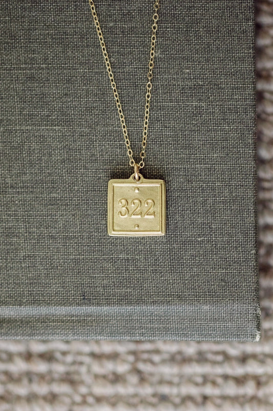 'Lamentations 3:22" 16" Pendant Necklace