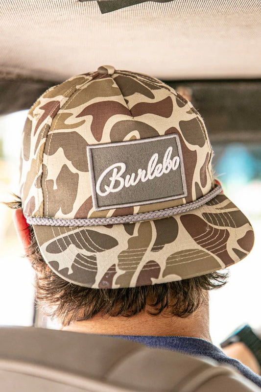 BURLEBO Grey Patch - Camo Hat