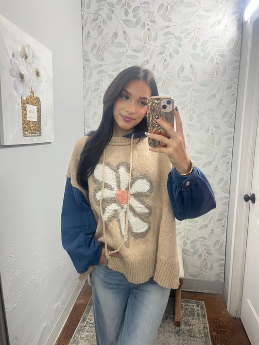 "Flower Child" Sweater