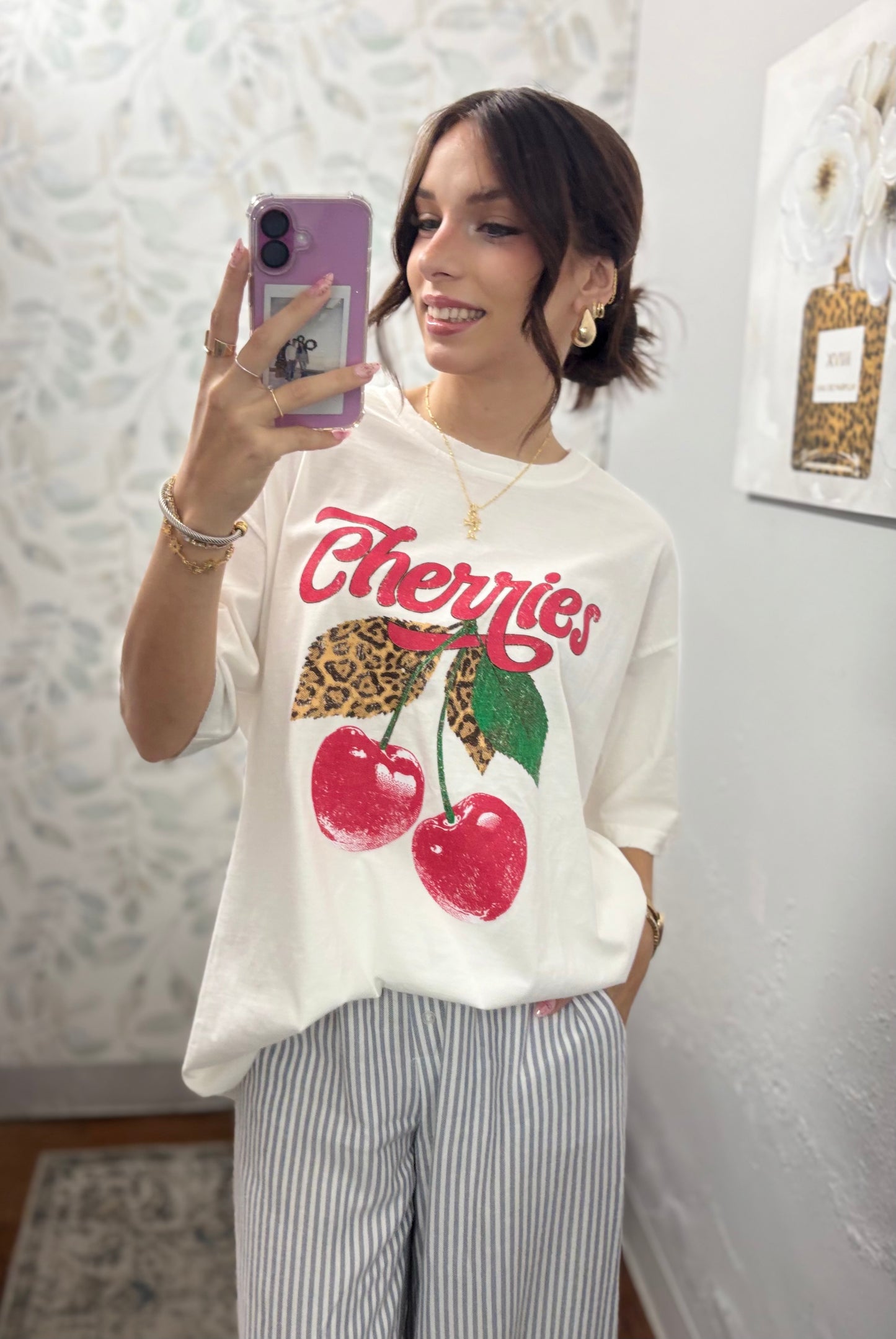 “Cherries” Graphic Tee