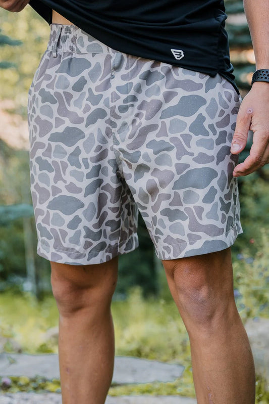 "Classic Deer Camo" Everyday Shorts