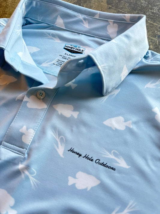 "Blue Fish" Men's Polo