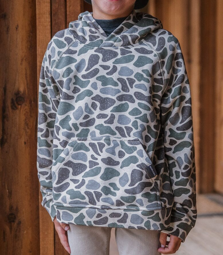 Classic Deer Camo- Youth Fleece Hoodie